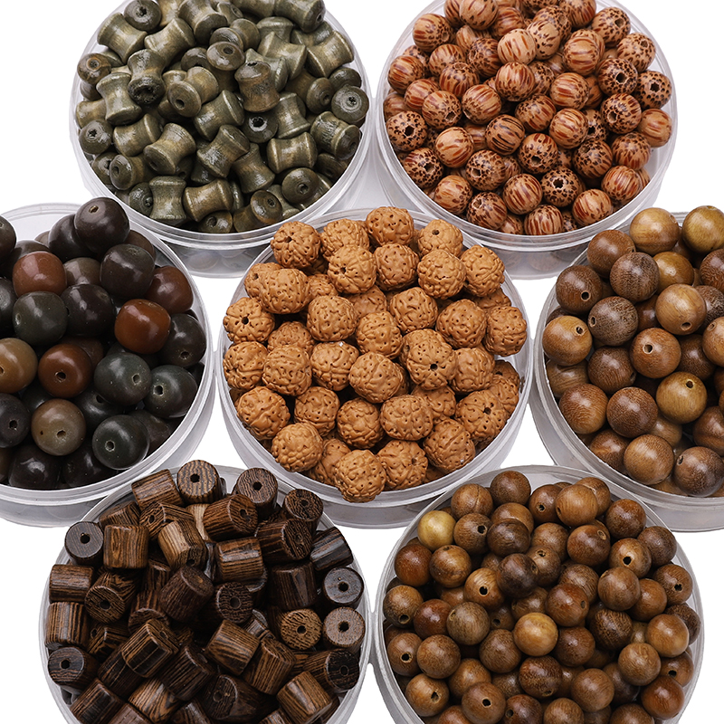 Vintage Fashion Words - 1-130pcs Vintage Natural Wood Beads Wooden