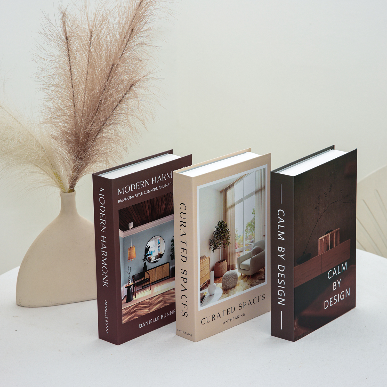 Vintage Fashion Magazine - 3Pcs/1Pcs Foldable Luxury Fake Book Decoration