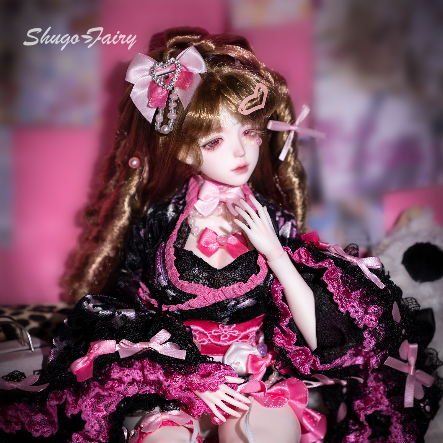 Vintage Fashion Magazine - BJD Doll 1/4 Elaina Y2K Shibuya