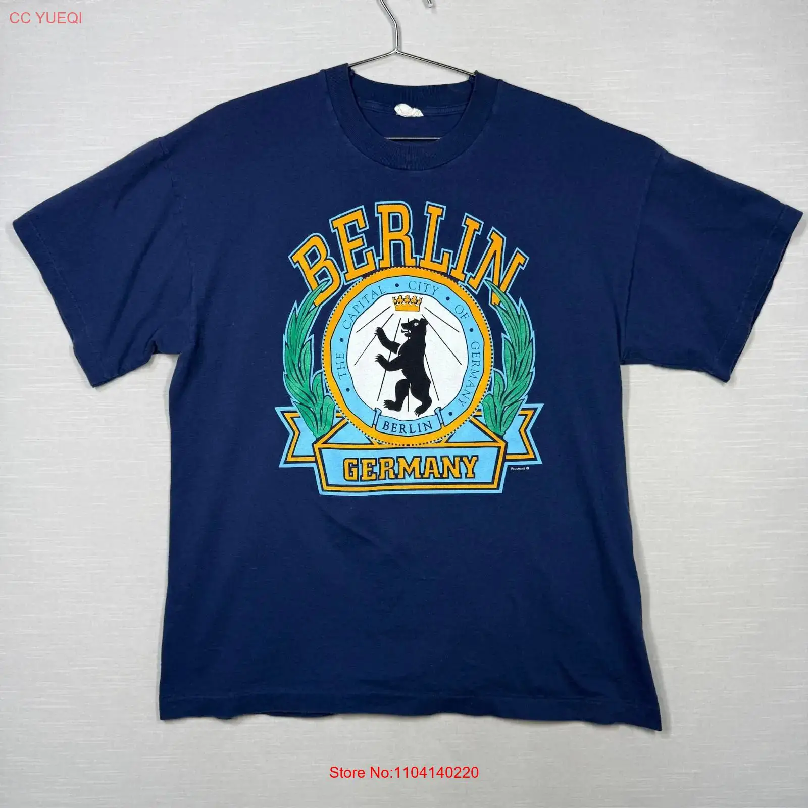 Vintage Fashion Berlin - Vintage Berlin Germany T Shirt Size