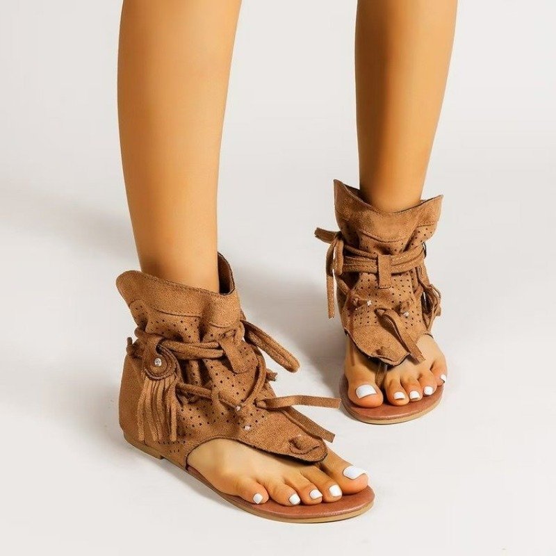 Vintage Fashion In 2026 - Women's Sandals 2026 Retro Gladiator Ladies