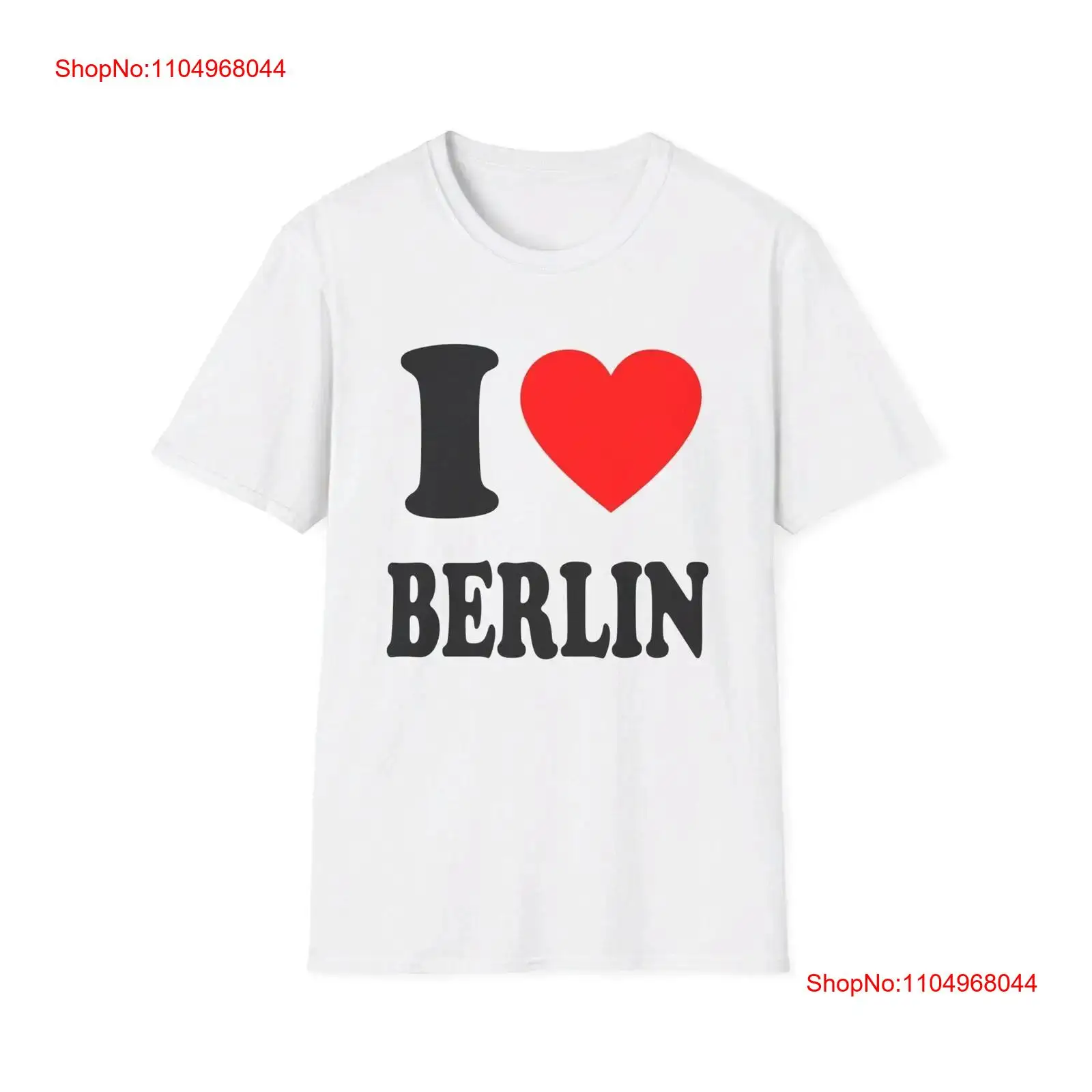Vintage Fashion Berlin - I Love Berlin T Shirt Germany
