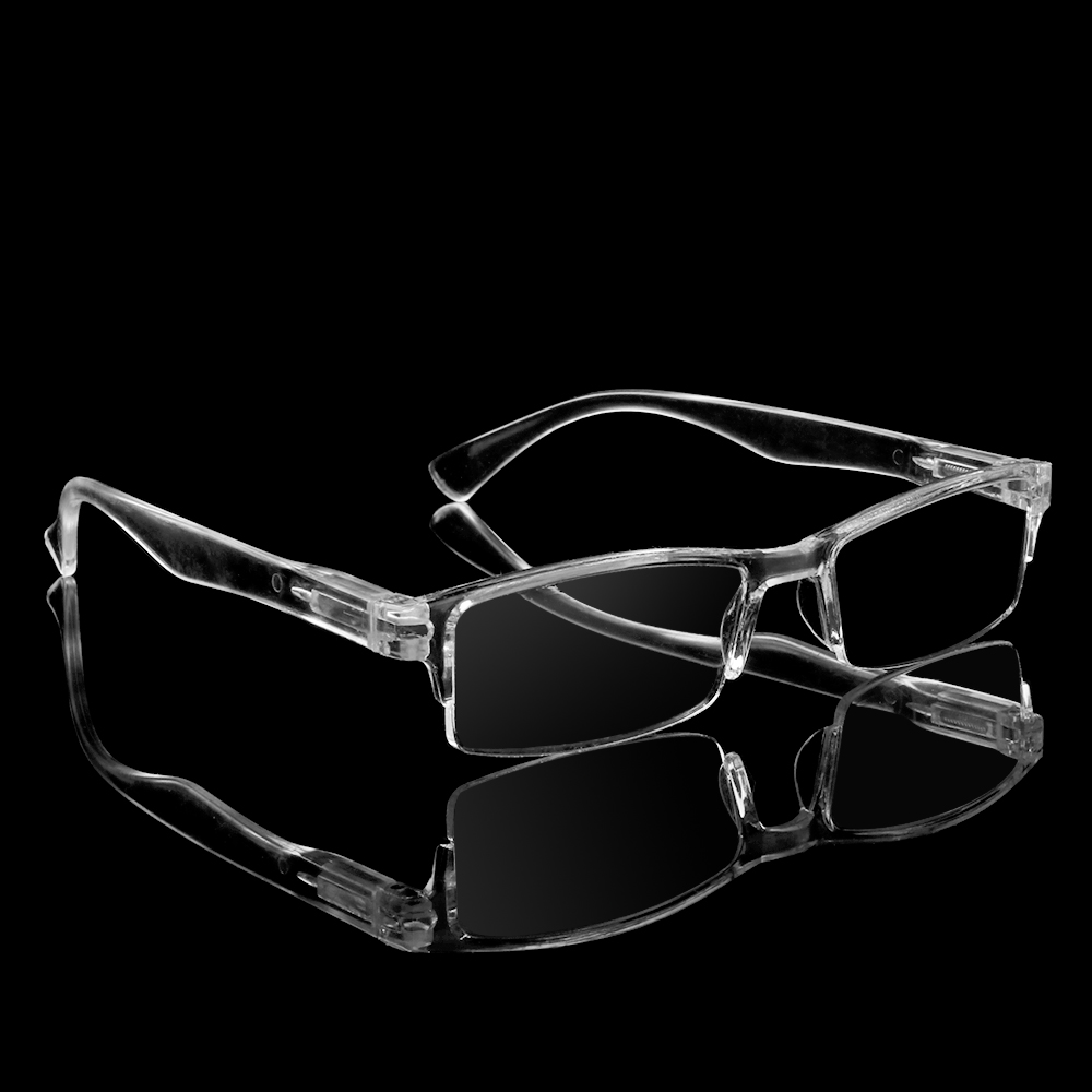 Vintage Fashion Definition - High-definition Ultralight Transparent Silver Reading Glasses