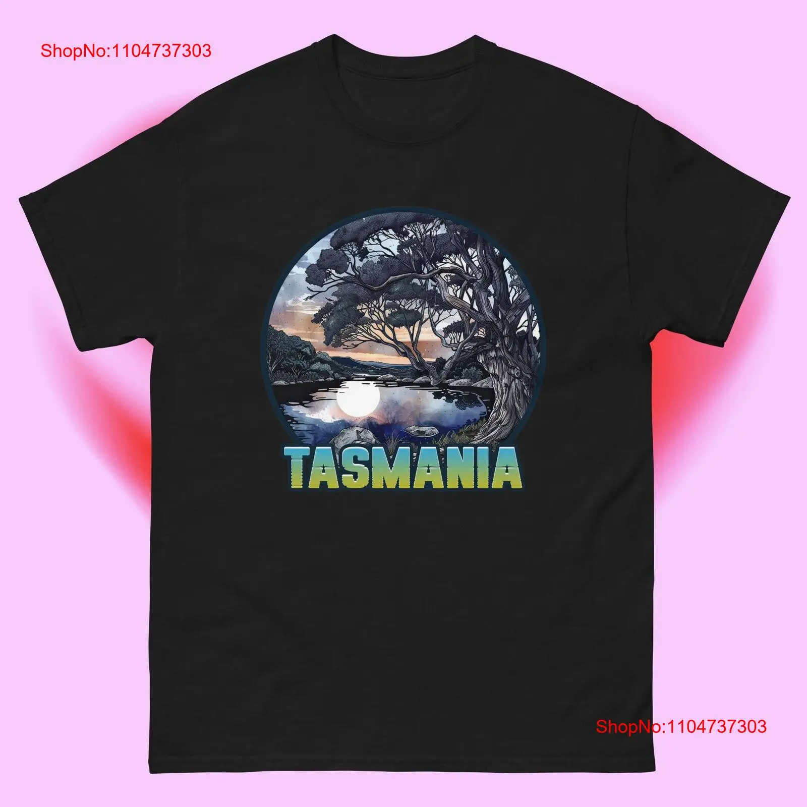 Vintage Fashion Australia - Tasmania Australia T Shirt vintage Washed
