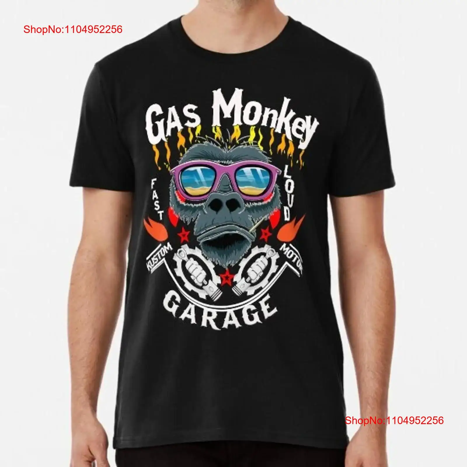 Vintage Fashion Australia - aggressive angry gorilla monkey gas garag