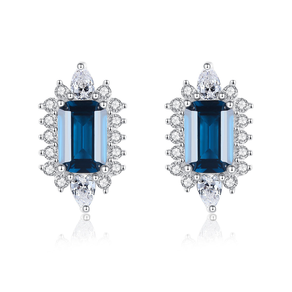Vintage Fashion Center - Vintage S925 Sterling Silver Earrings Stud