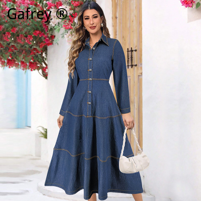 New Fashion Denim Jean Shirt D - Vintage Fashion In 2026 recension och pris
