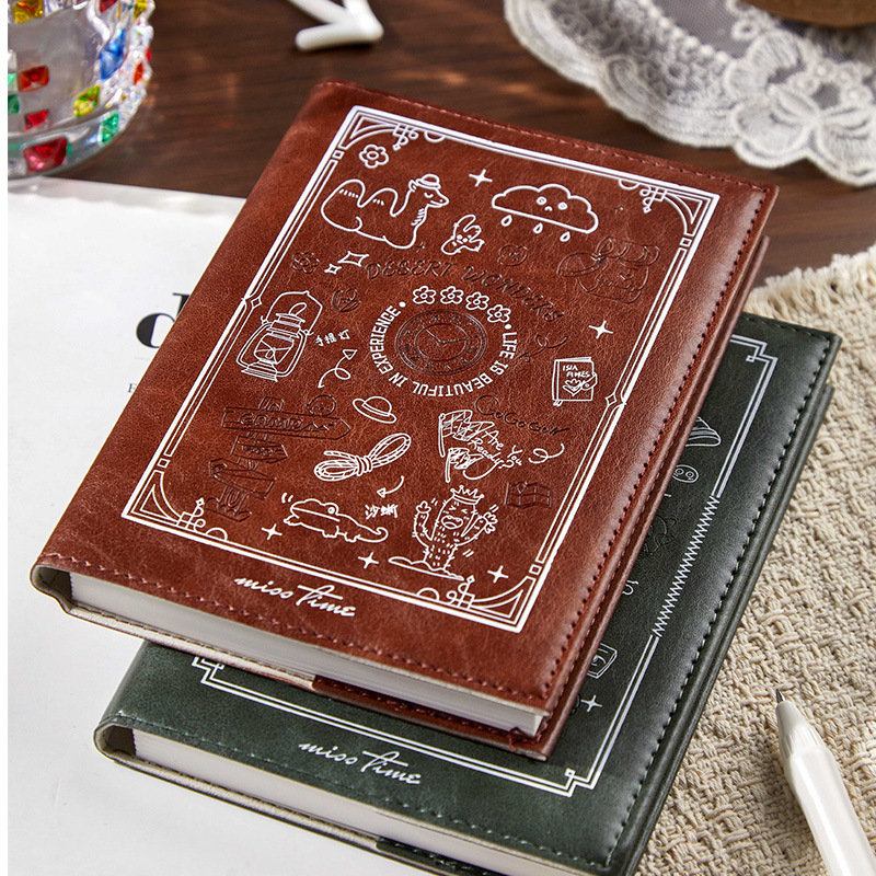 A6 Vintage Faux Leather Bound  - Vintage Fashion Journal recension och pris