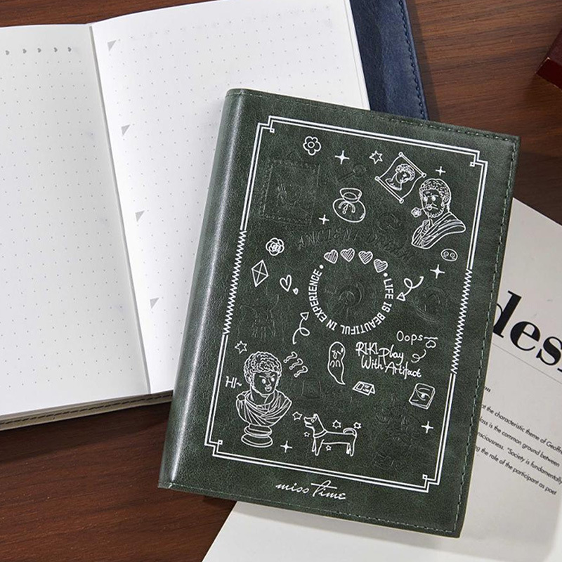 A6 Vintage Faux Leather Bound  - Vintage Fashion Journal recension och pris