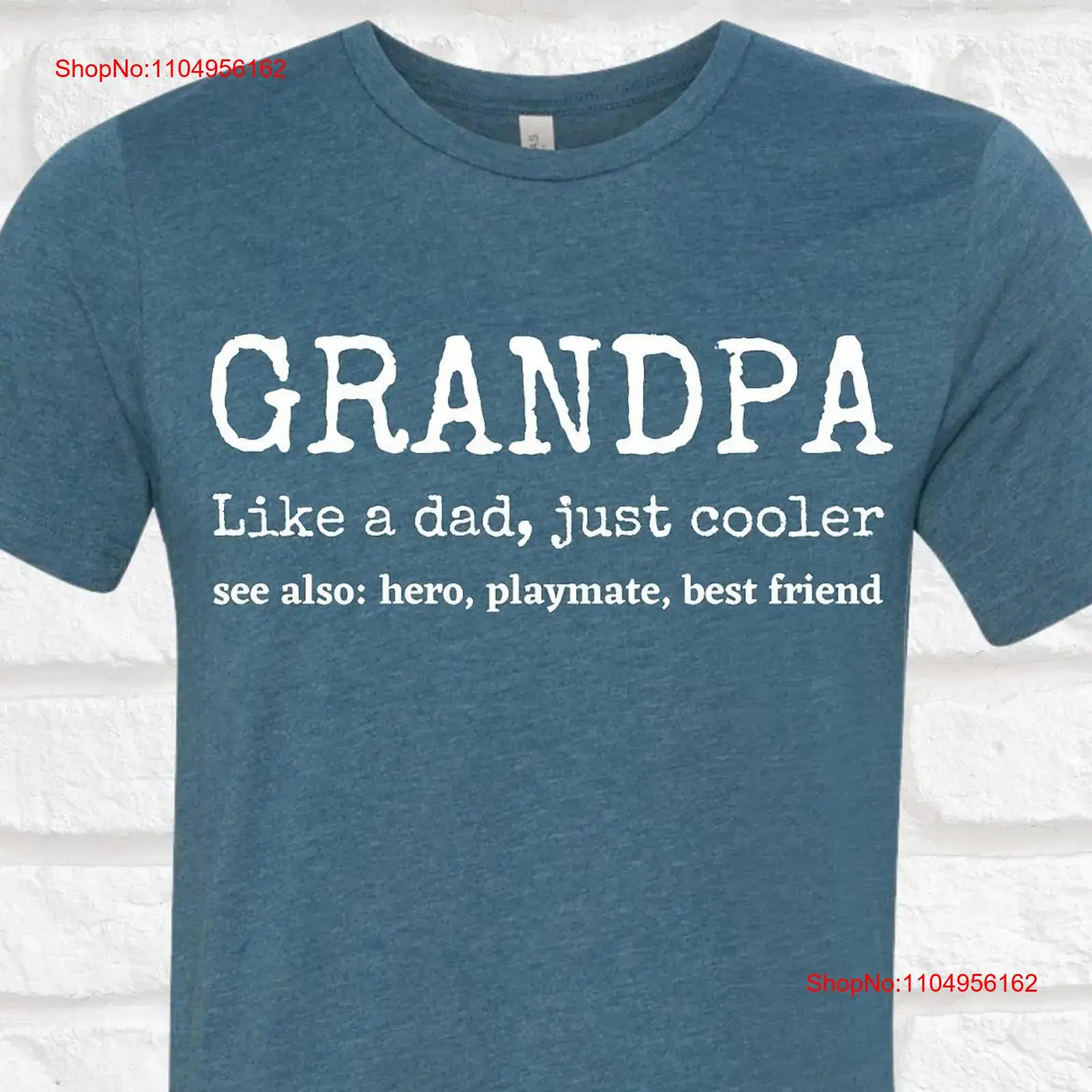 Grandpa Definition T Shirt Gra - Vintage Fashion Definition recension och pris