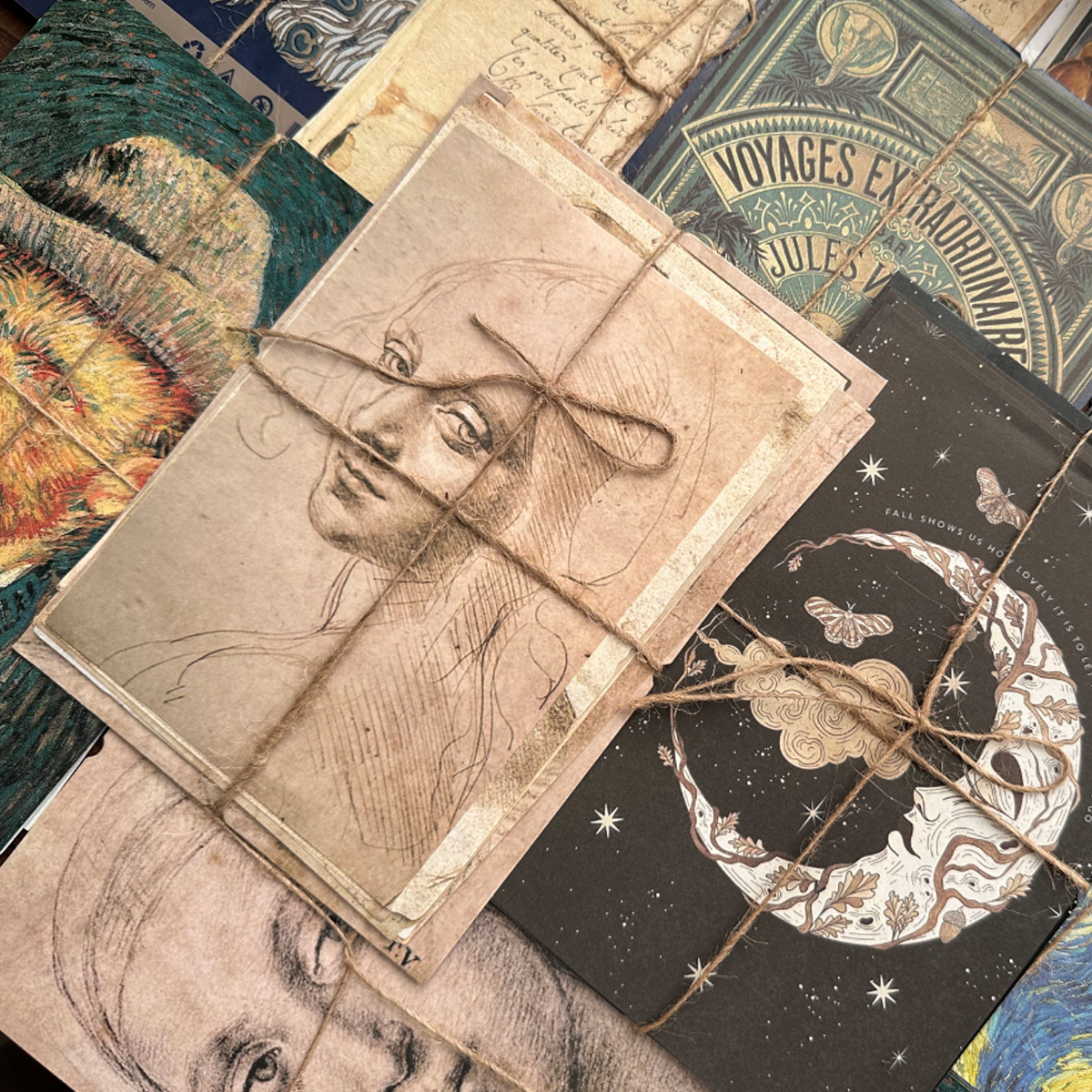 Old Fashioned Texture Paper Se - Vintage Fashion Journal recension och pris