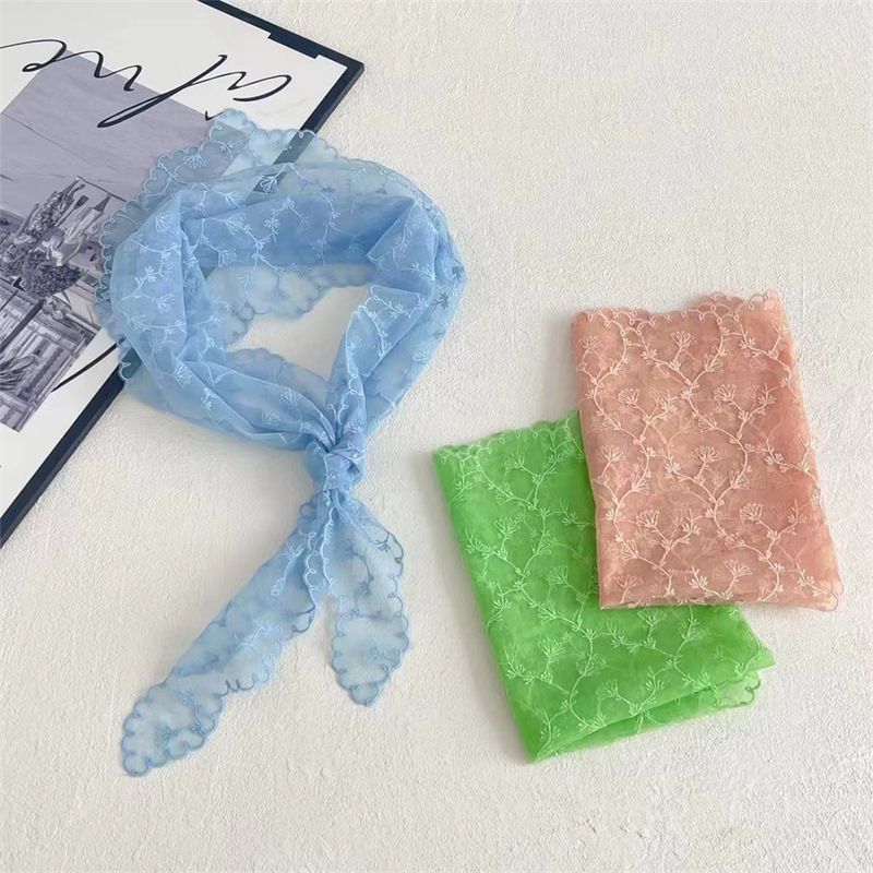 Women Lace Triangle Scarf Swee - Vintage Fashion Style Female recension och pris