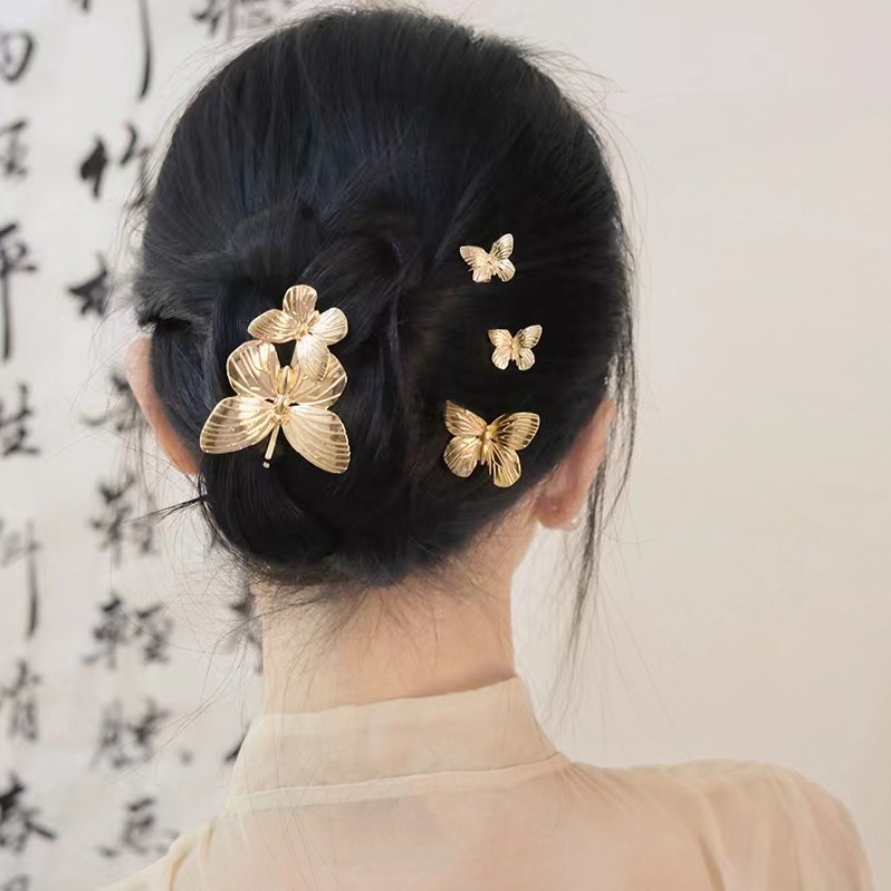 Vintage Butterfly Metal Hairpi - Vintage Fashion In Chinese recension och pris