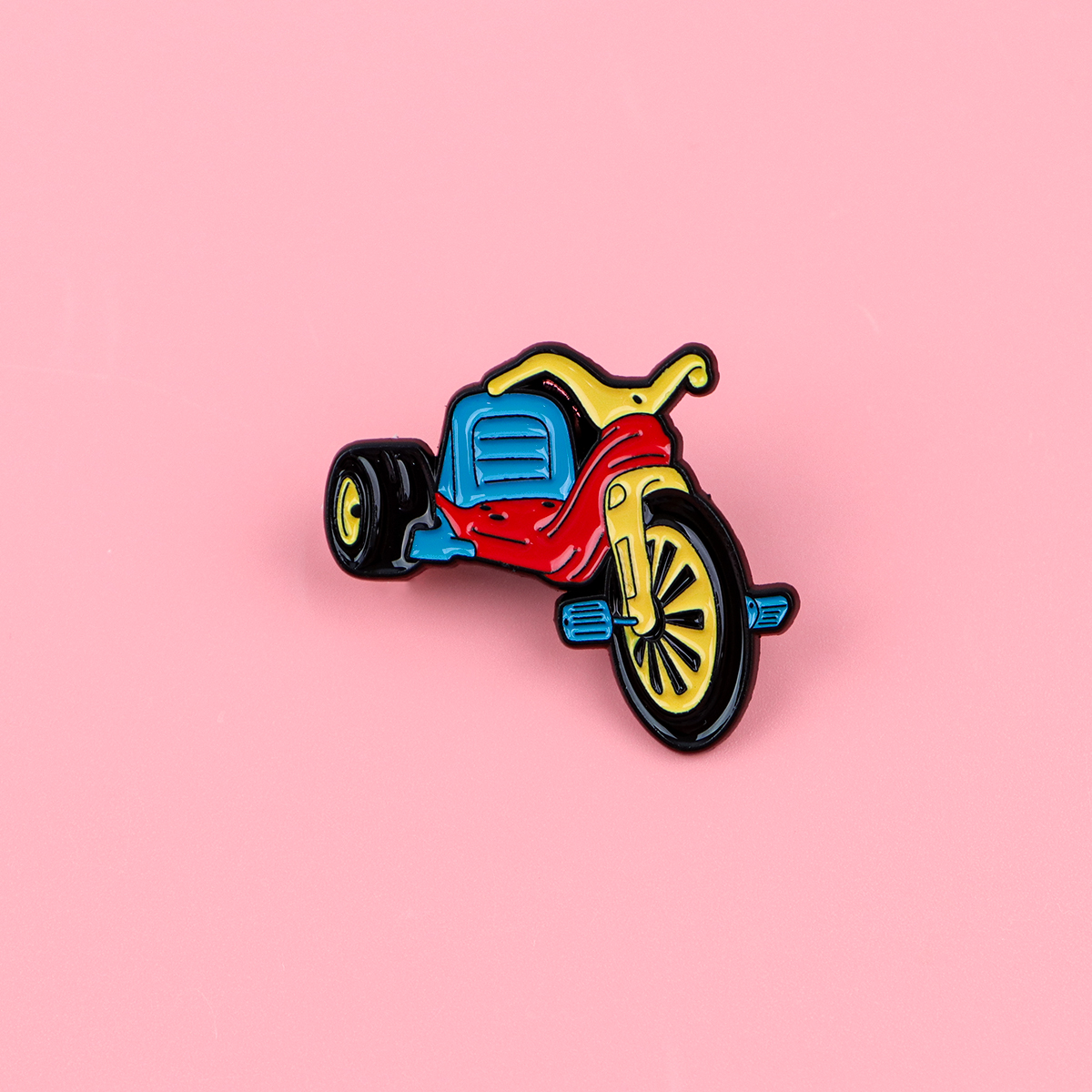 Retro Bicycle Enamel Pin Vinta - Vintage Fashion Words recension och pris