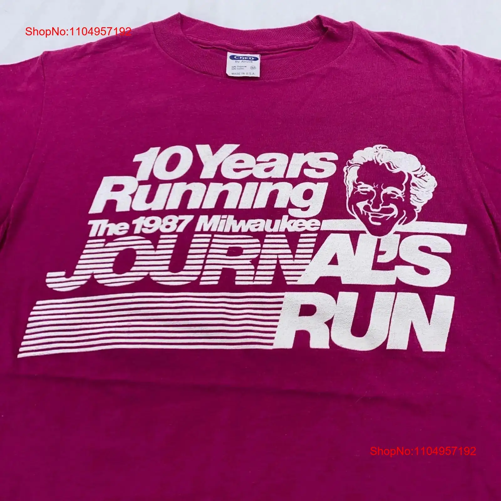 vintage 80s 10 YEARS RUNNING 1 - Vintage Fashion Journal recension och pris