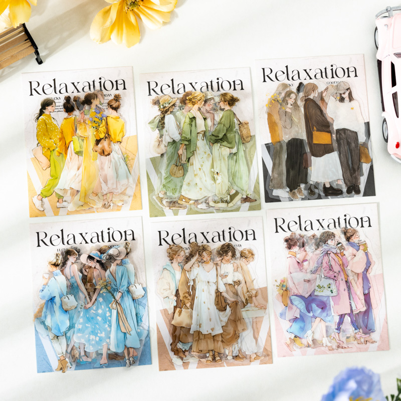 JIANQI 20 pcs/pack Vintage Cha - Vintage Fashion Journal recension och pris