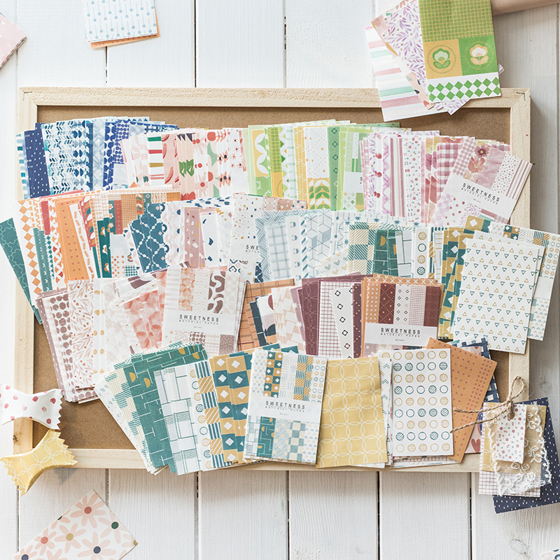 50 Pcs Kawaii Ins Paper Card D - Vintage Fashion Magazine recension och pris