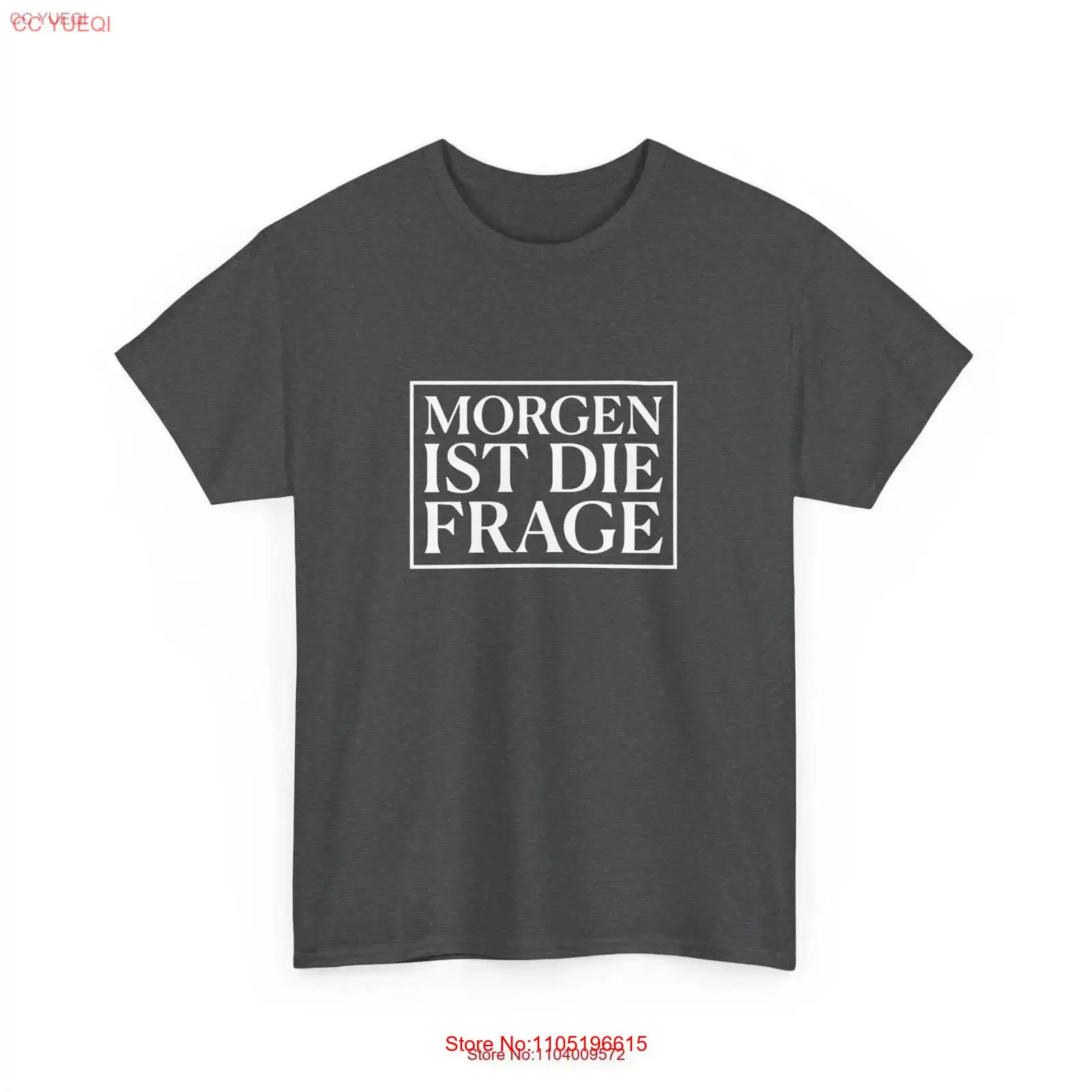 Morgen ist die Frage T Shirt B - Vintage Fashion Berlin recension och pris