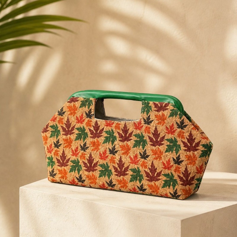 Fashionable Maple Leaf Pattern - Vintage Fashion Style Female recension och pris