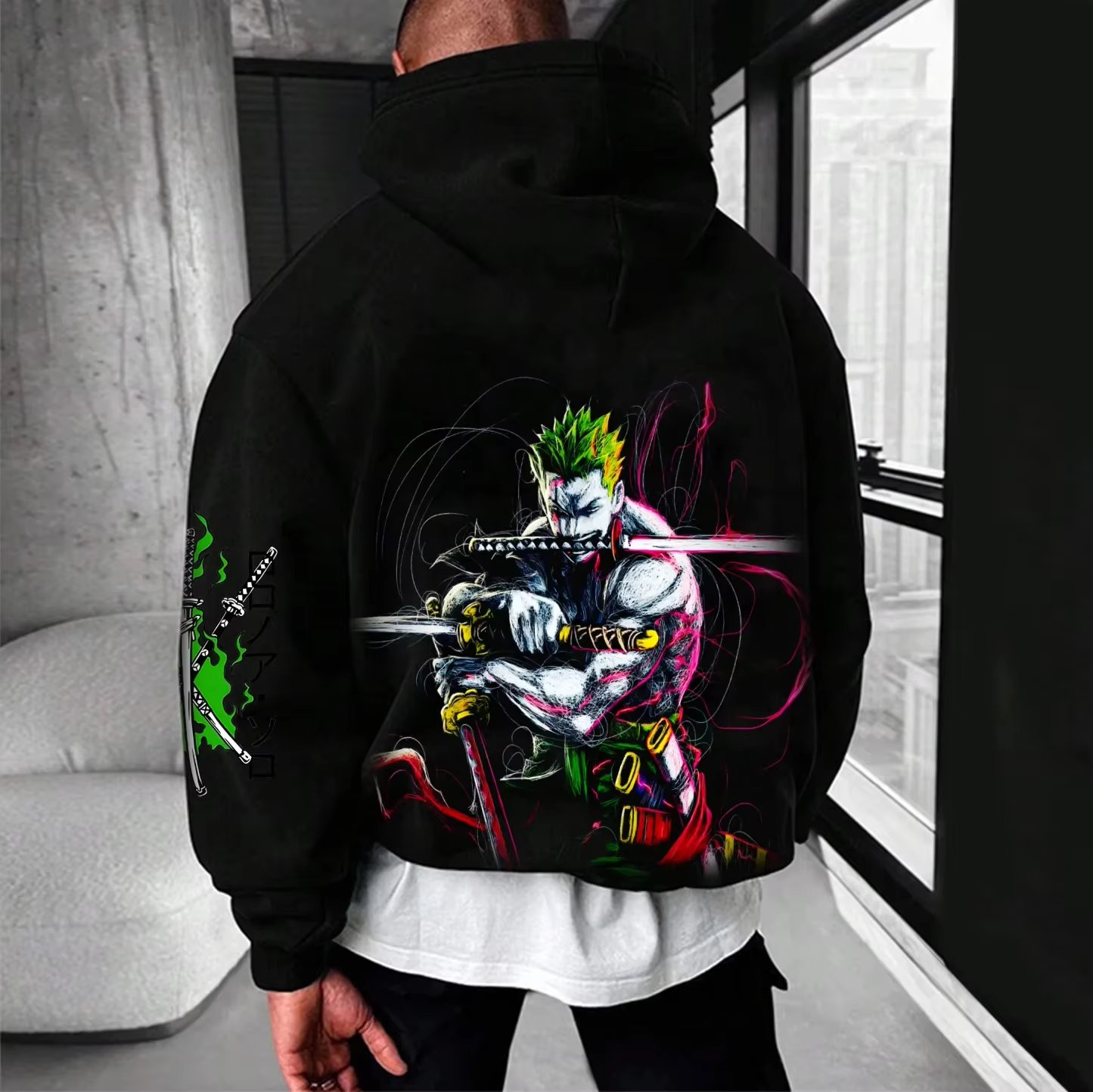 Anime One Piece Zoro Vintage O - Vintage Fashion Japan recension och pris