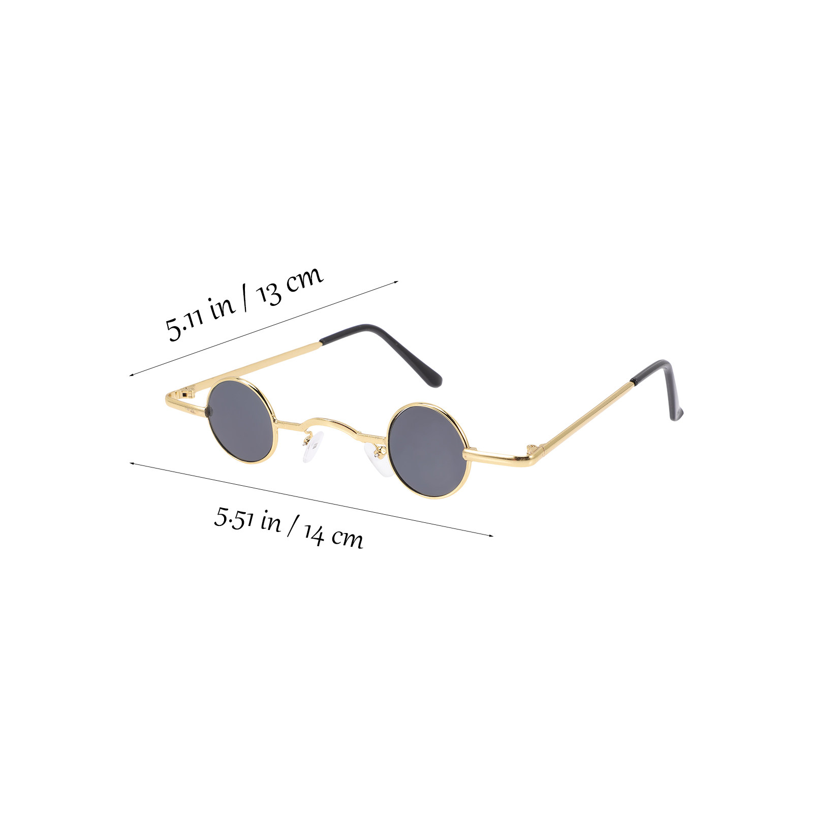 Punk Vintage Sunglasses Round  - Vintage Fashion Club Photos recension och pris