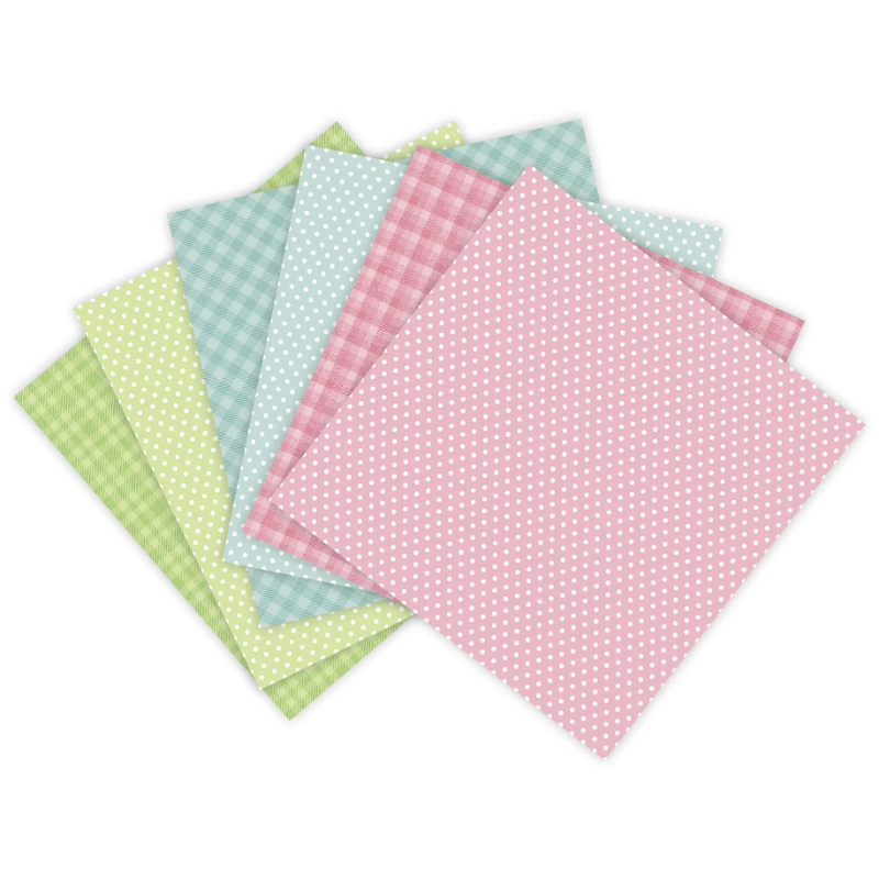 12 Sheets Spring Colors Craft  - Vintage Fashion Magazine recension och pris