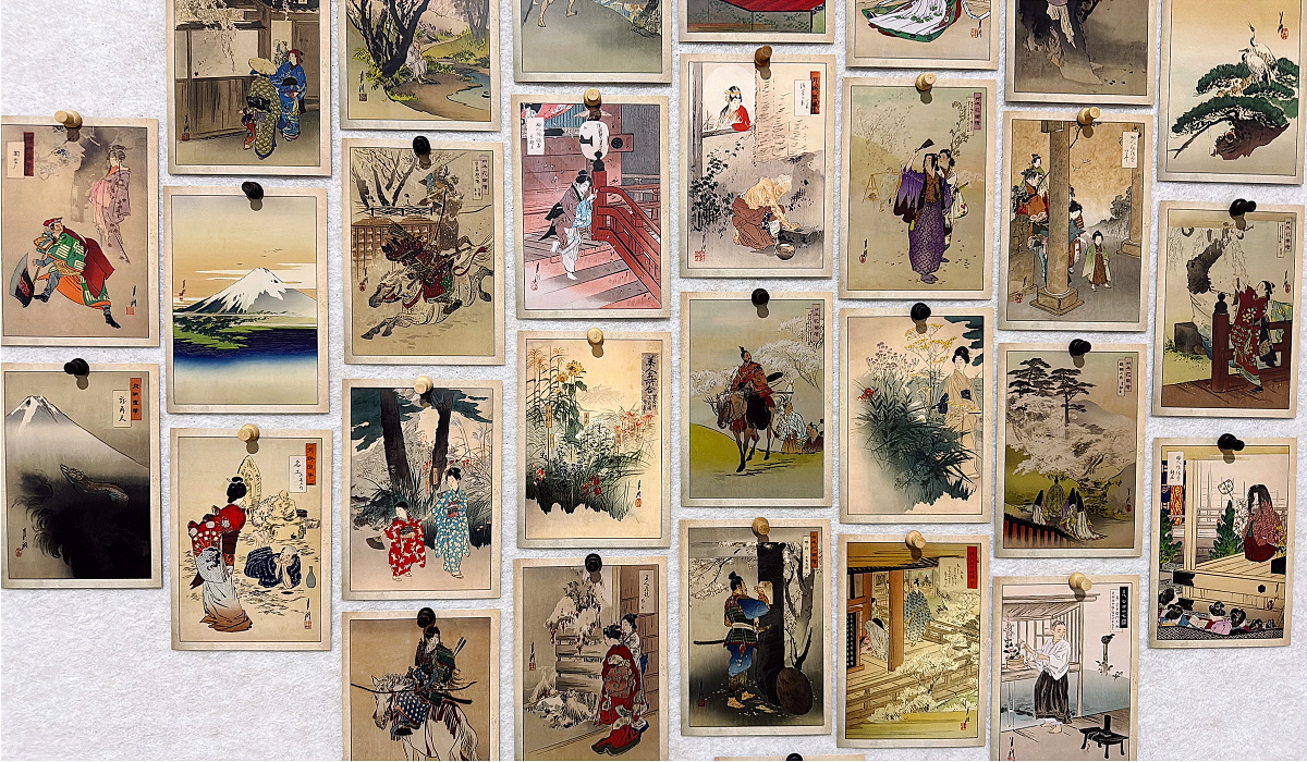 30Pcs Ogata Gekko Painting Pho - Vintage Fashion Journal recension och pris