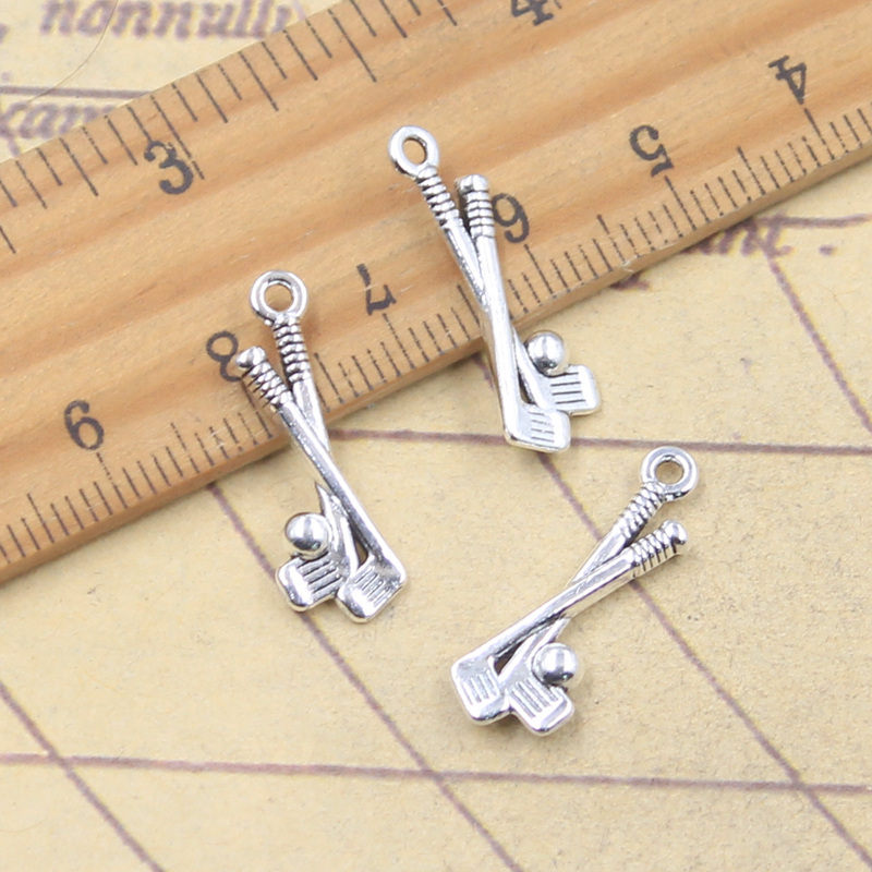 30pcs Charms Golf Club 22x8mm  - Vintage Fashion Club Photos recension och pris