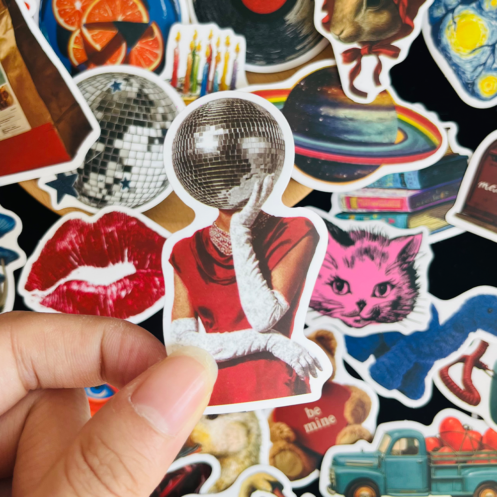 50PCS Vintage Y2K Stickers Fas - Vintage Fashion Magazine recension och pris