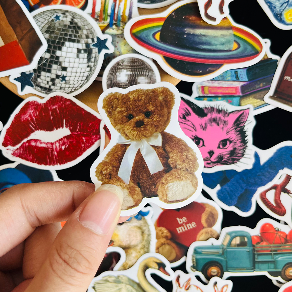 50PCS Vintage Y2K Stickers Fas - Vintage Fashion Magazine recension och pris