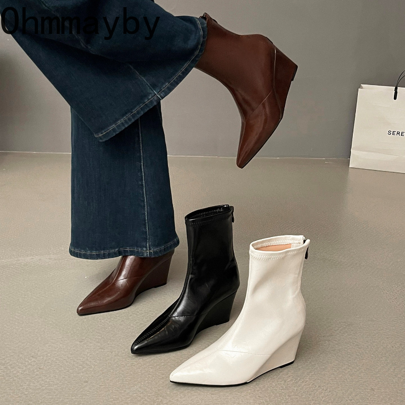 Autumn Winter Vintage Weges He - Vintage Fashion Style Female recension och pris