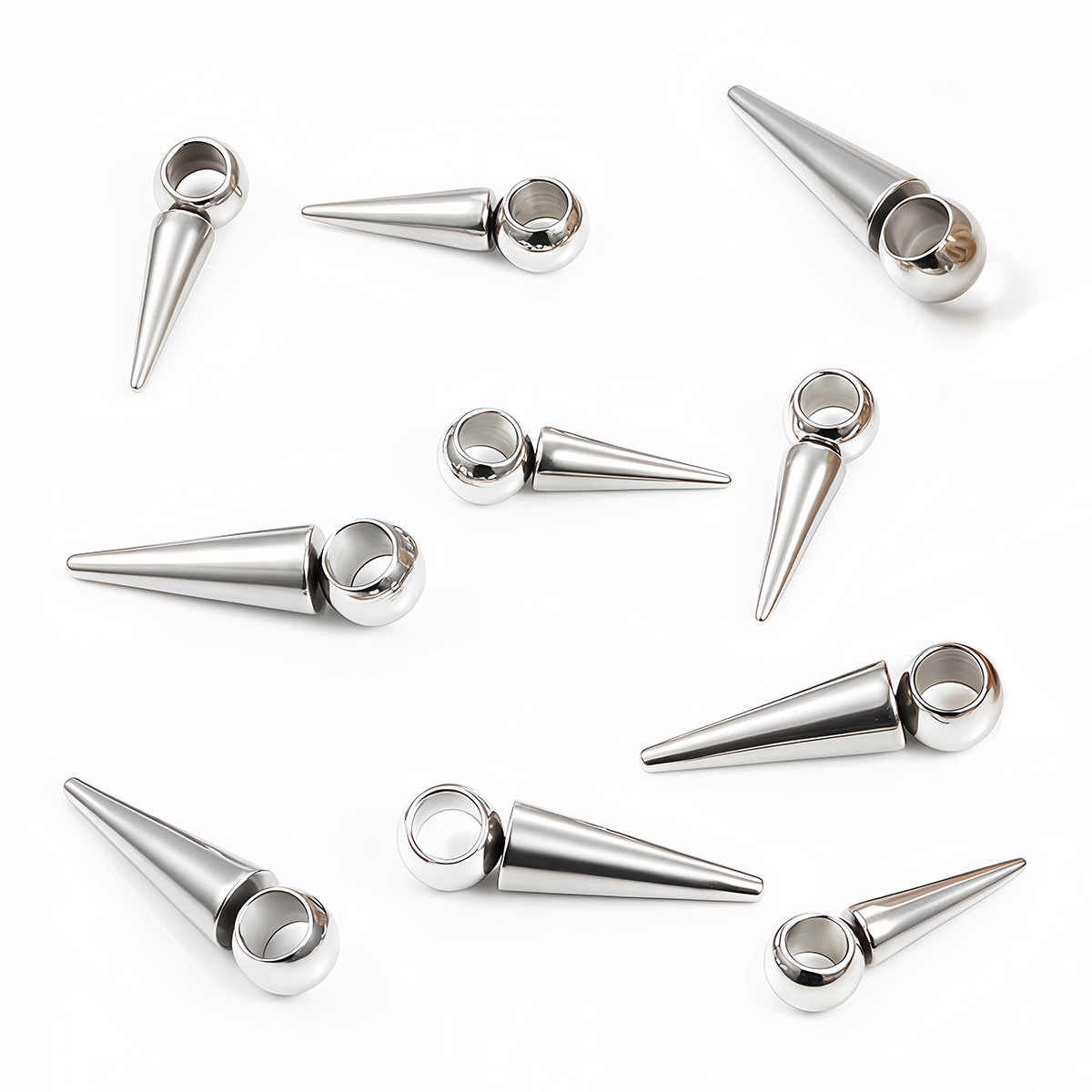10pcs Retro Cone Charms Pendan - Vintage Fashion Words recension och pris