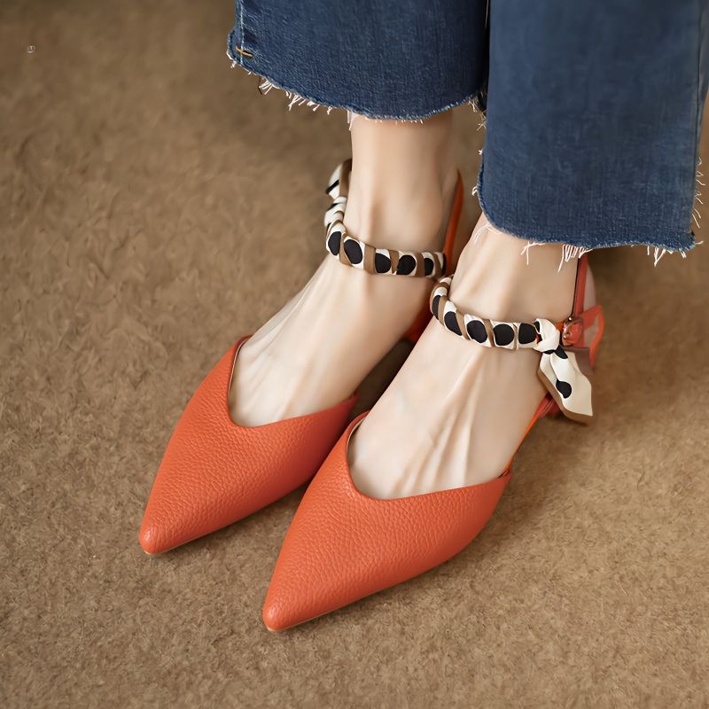 Summer French Pointy Women's S - Vintage Fashion Style Female recension och pris