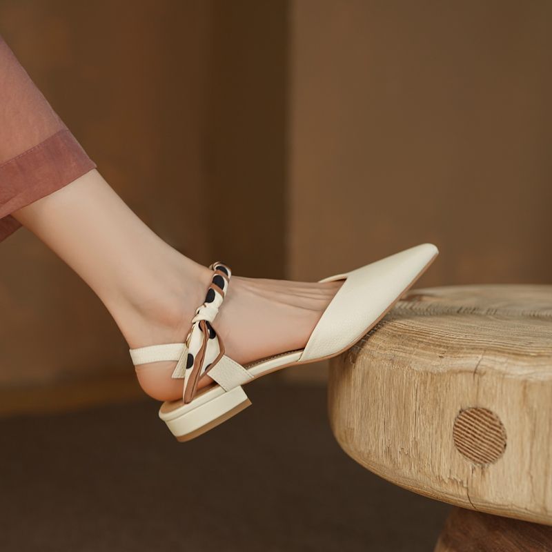 Summer French Pointy Women's S - Vintage Fashion Style Female recension och pris