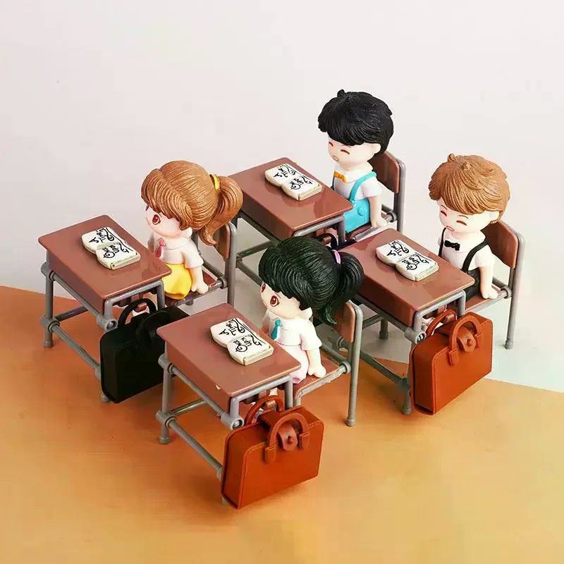 3/6PCS 1/12 Dollhouse Miniatur - Vintage Fashion Model recension och pris