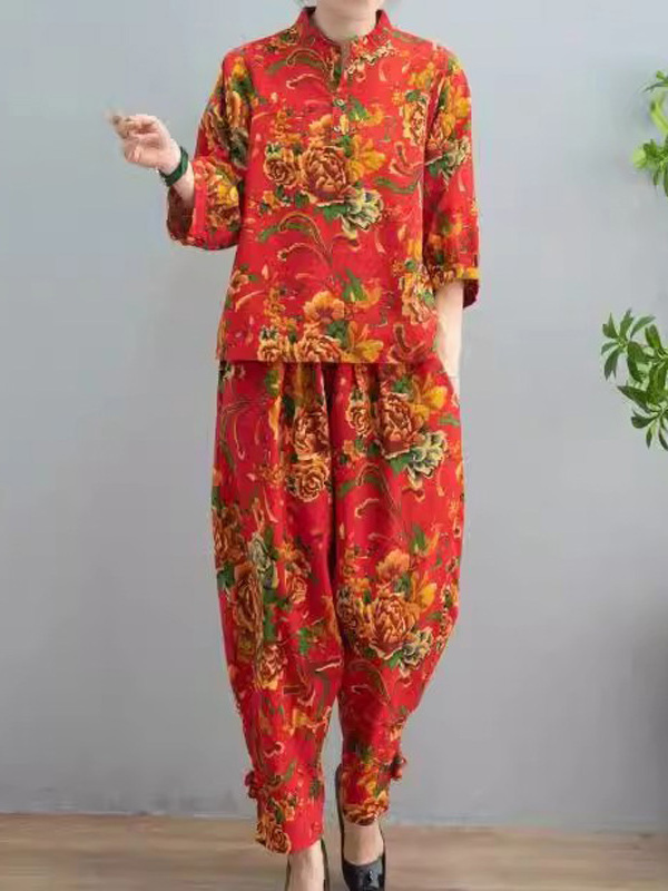 Spring Autumn Women's Ethnic S - Vintage Fashion Pieces recension och pris