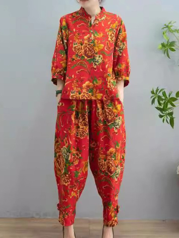 Spring Autumn Women's Ethnic S - Vintage Fashion Pieces recension och pris