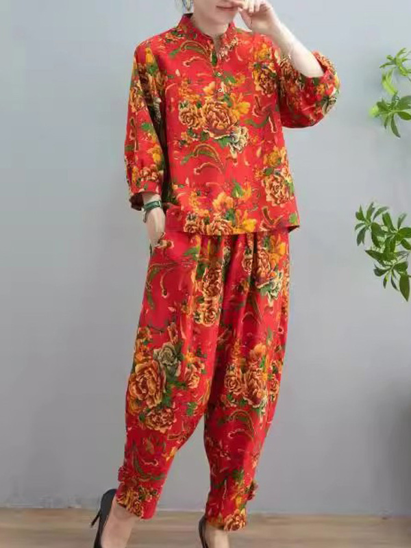 Spring Autumn Women's Ethnic S - Vintage Fashion Pieces recension och pris