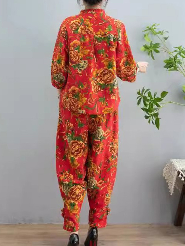 Spring Autumn Women's Ethnic S - Vintage Fashion Pieces recension och pris