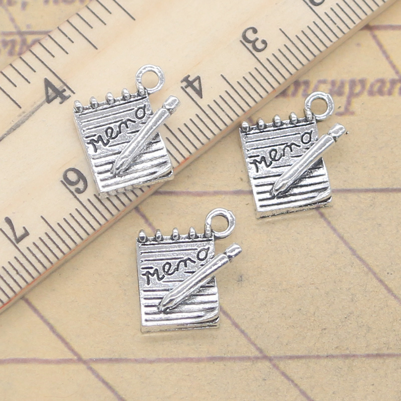 20pcs Charms Memo Diary Journa - Vintage Fashion Journal recension och pris