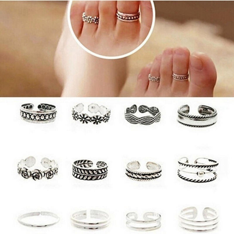 12PCS Vintage Silver Joint Rin - Vintage Fashion Rings For Women recension och pris
