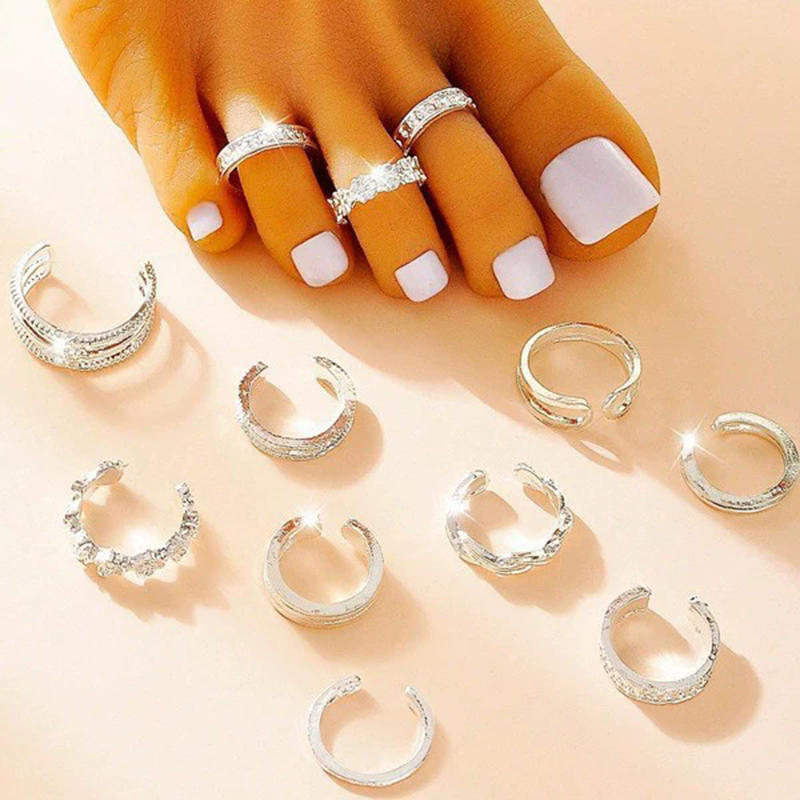12PCS Vintage Silver Joint Rin - Vintage Fashion Rings For Women recension och pris
