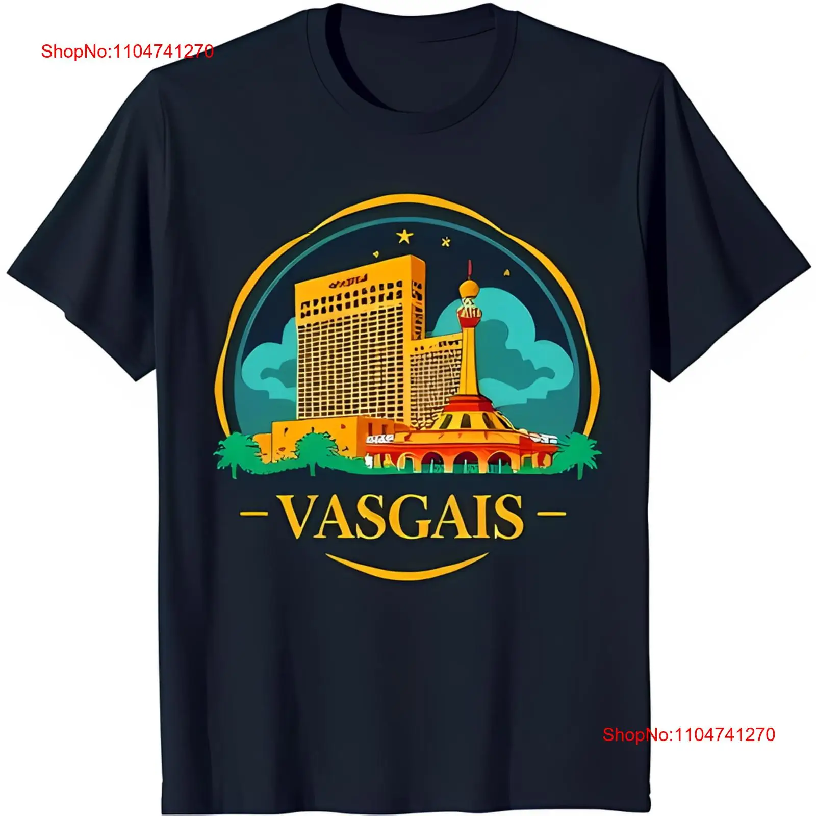 Stylish Black T Shirt with Vib - Vintage Fashion Build recension och pris