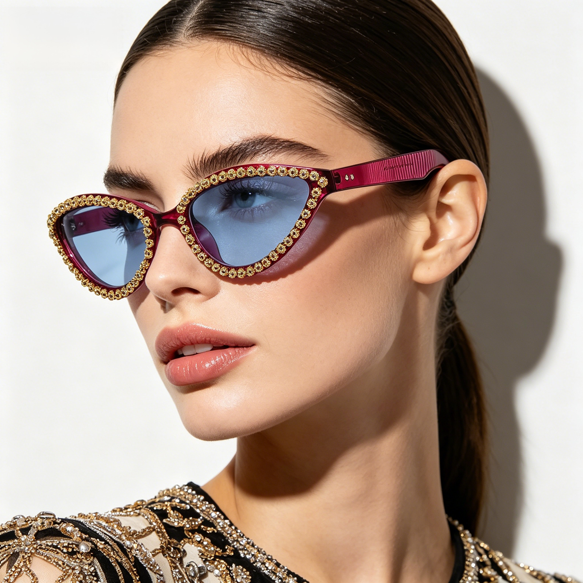 Retro Small Cat Eye Sunglasses - Vintage Fashion Club Photos recension och pris