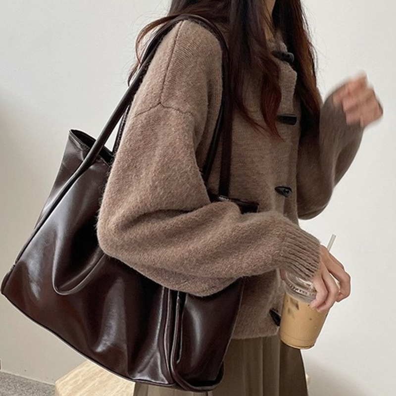 2026 Women New Vintage Shoulde - Vintage Fashion Style Female recension och pris