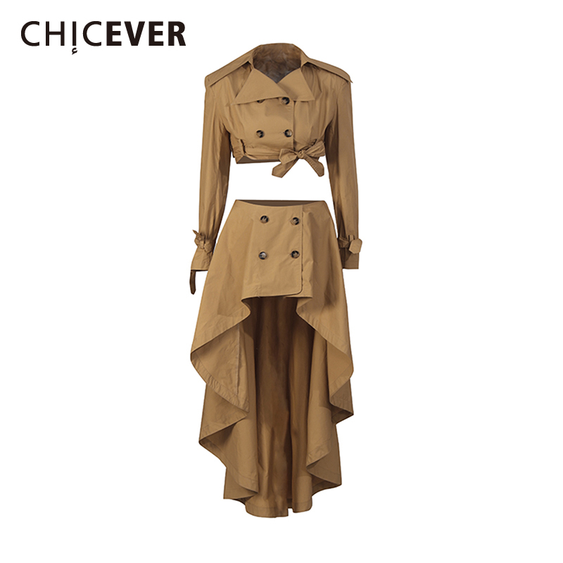 CHICEVER Khaki Spliced Lace Up - Vintage Fashion Pieces recension och pris