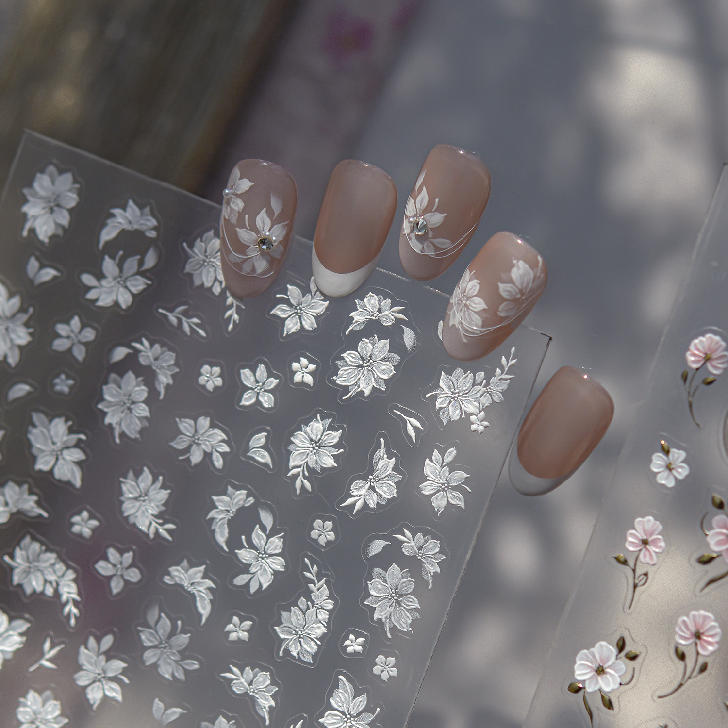 Relief 5D Nail Stickers Retro  - Vintage Fashion Magazine recension och pris