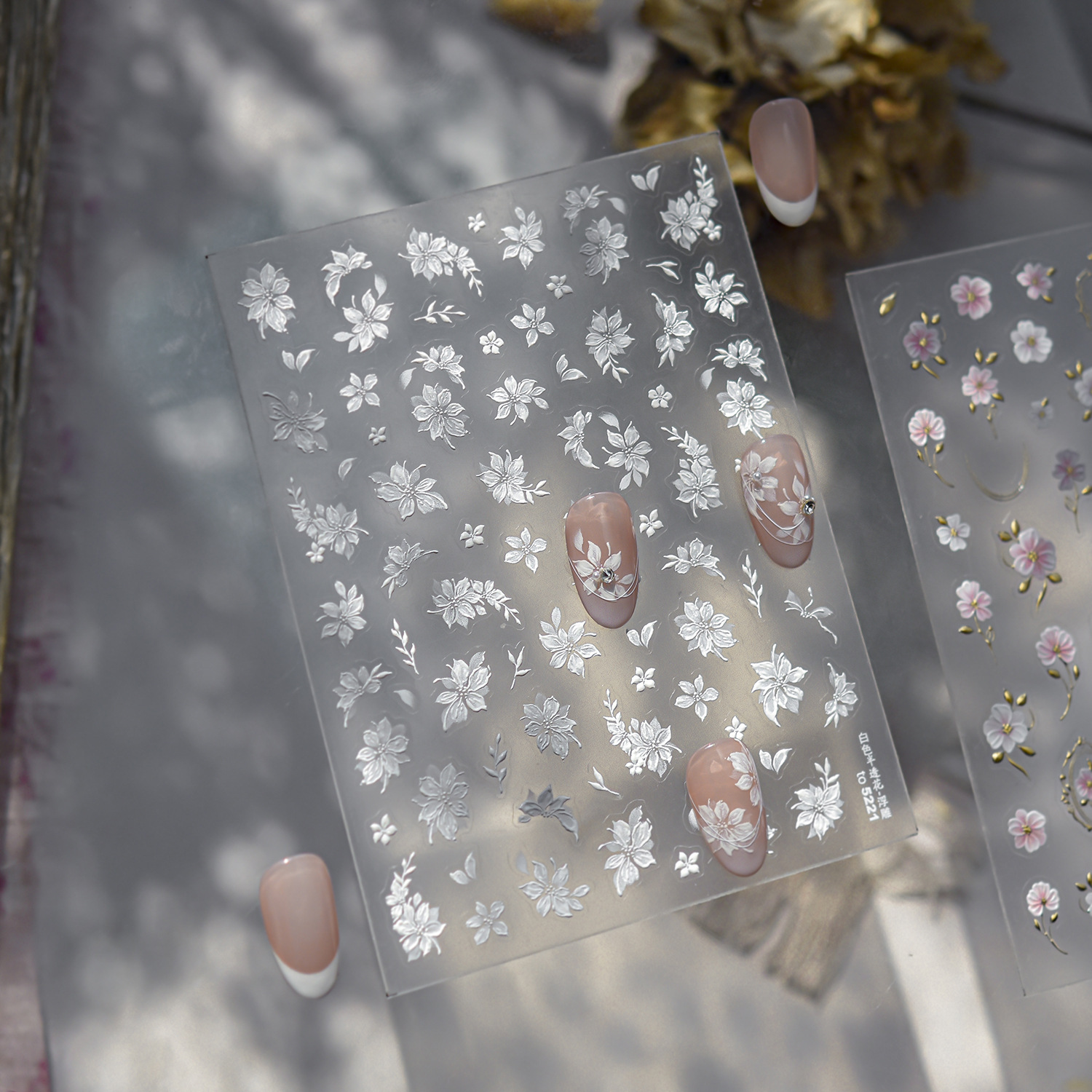 Relief 5D Nail Stickers Retro  - Vintage Fashion Magazine recension och pris