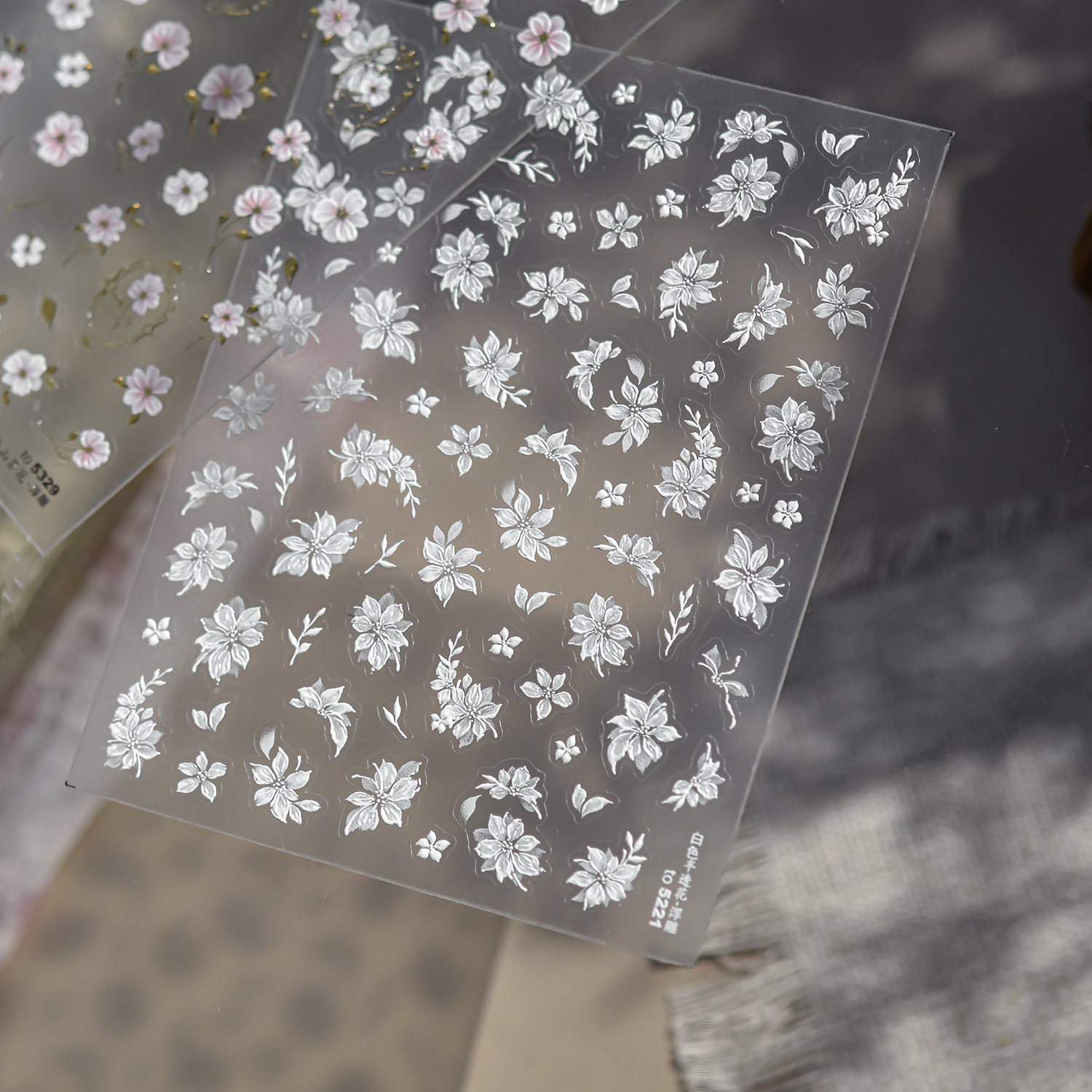 Relief 5D Nail Stickers Retro  - Vintage Fashion Magazine recension och pris
