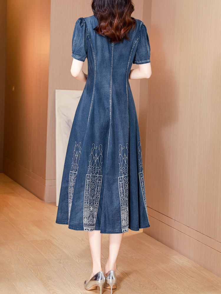 TIYIHAILEY-Long Mid-Calf Short - Vintage Fashion In Chinese recension och pris